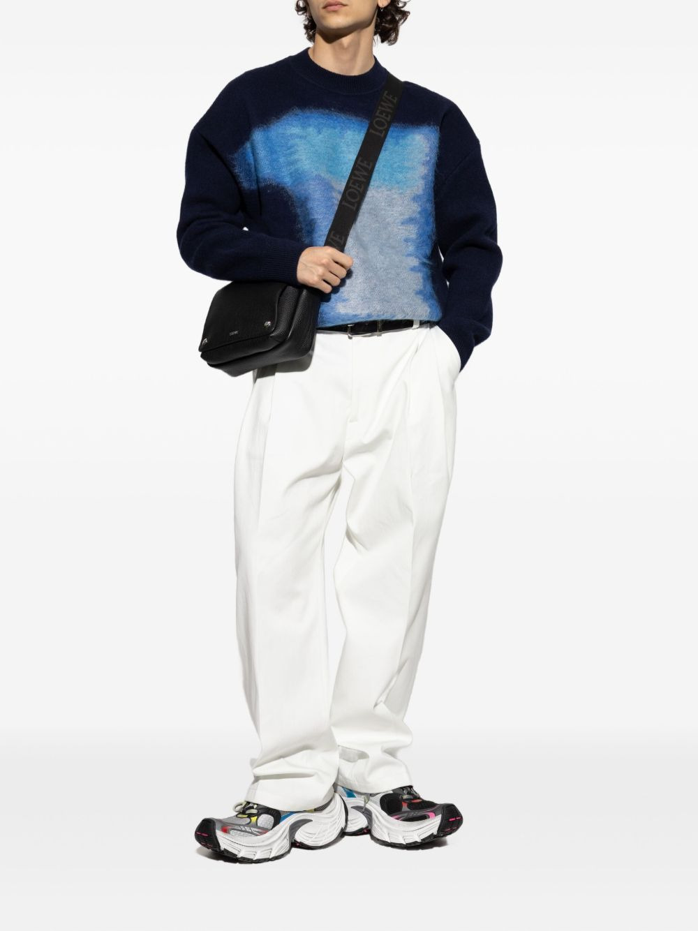 abstract-print sweater - 2