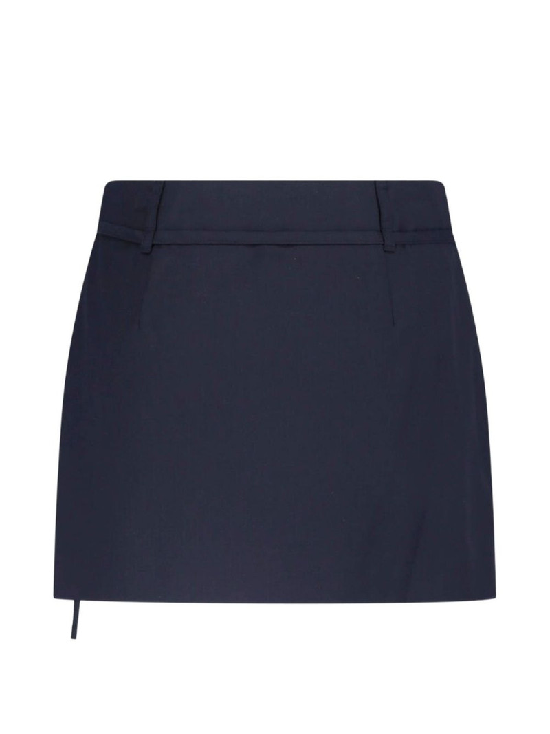 Dunst belted mini skirt outlook
