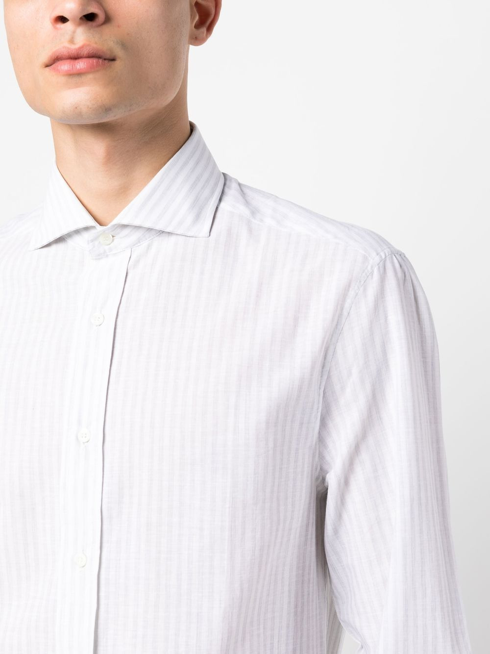 long-sleeve striped shirt - 5