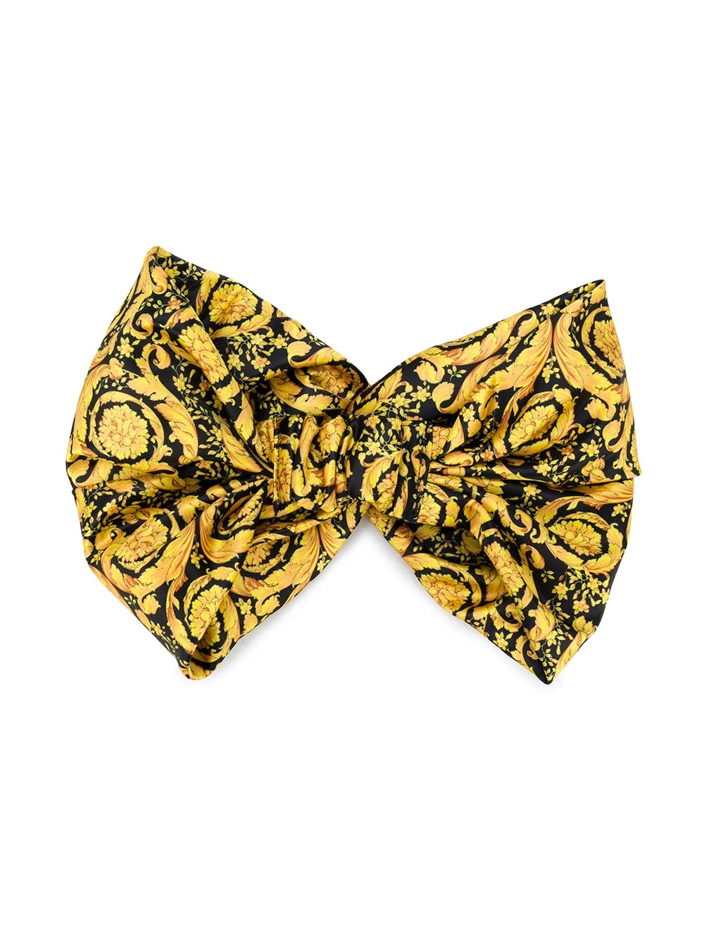 Barocco print bow - 2