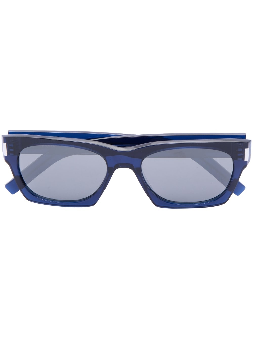 rectangular-shaped logo sunglasses - 1