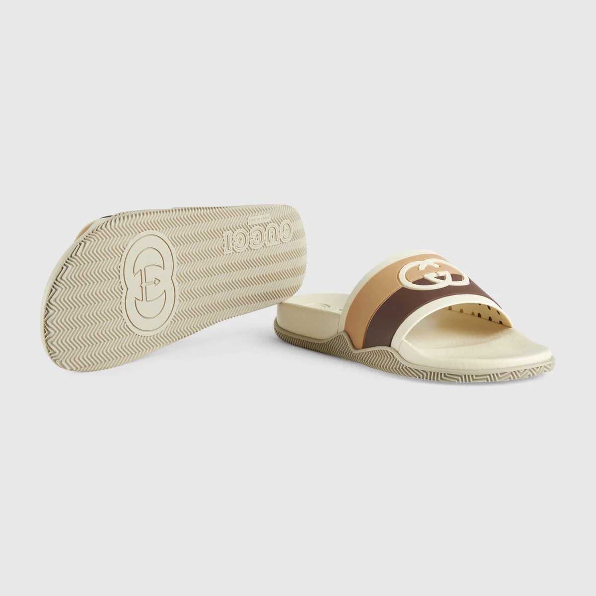 Interlocking G slide sandal - 5