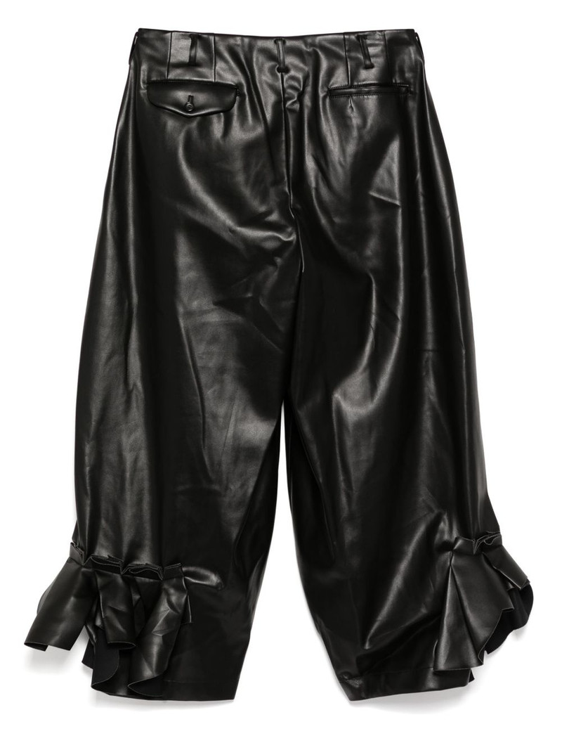 Comme Des Garçons leather trousers outlook