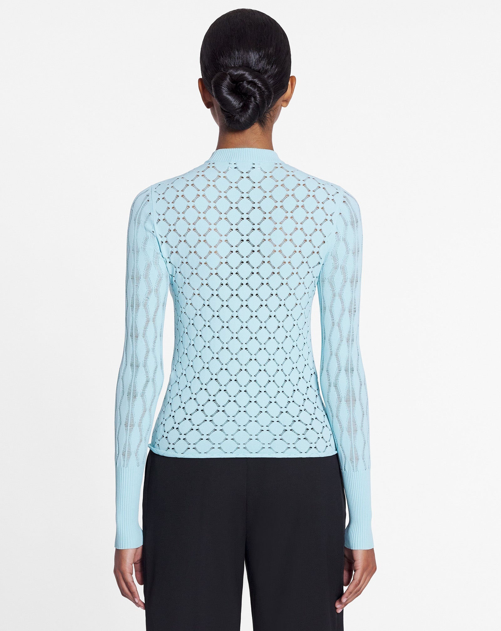 BODYCON LONG-SLEEVED TOP - 4