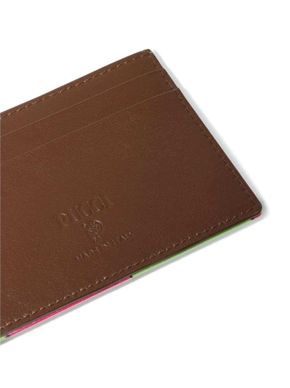 Iride-print card holder - 3