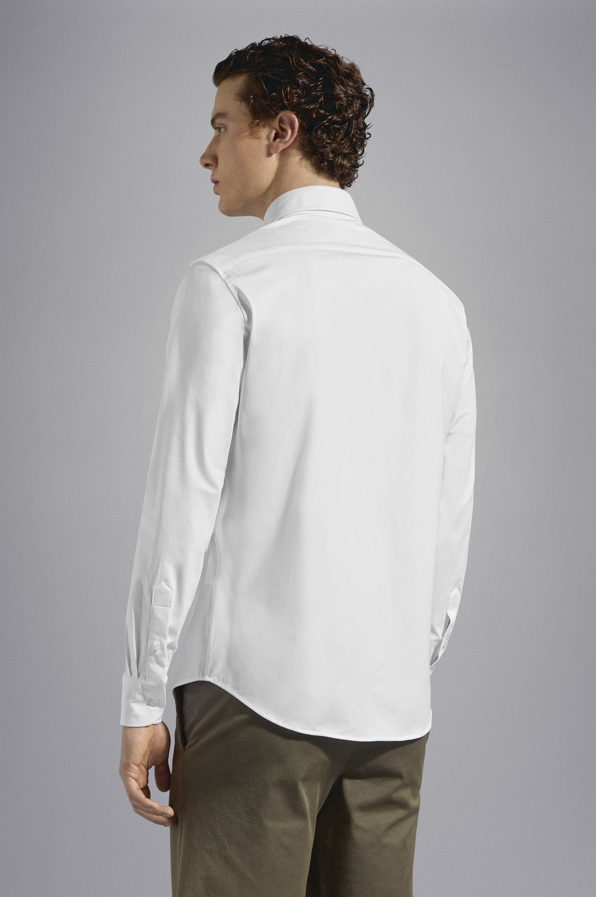 STRETCH COTTON SHIRT - 3