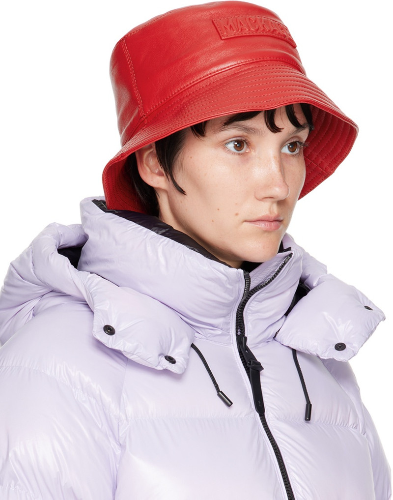 MACKAGE Red Logo Bucket Hat outlook