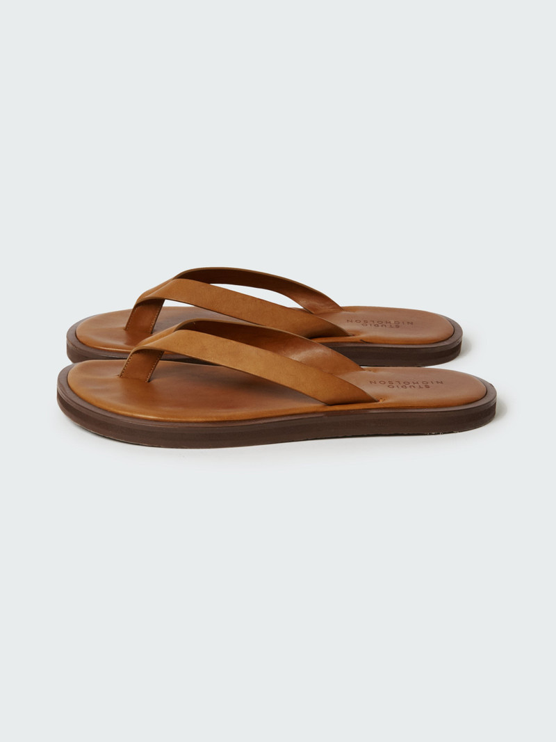Studio Nicholson Men's Curren Leather Sandal outlook