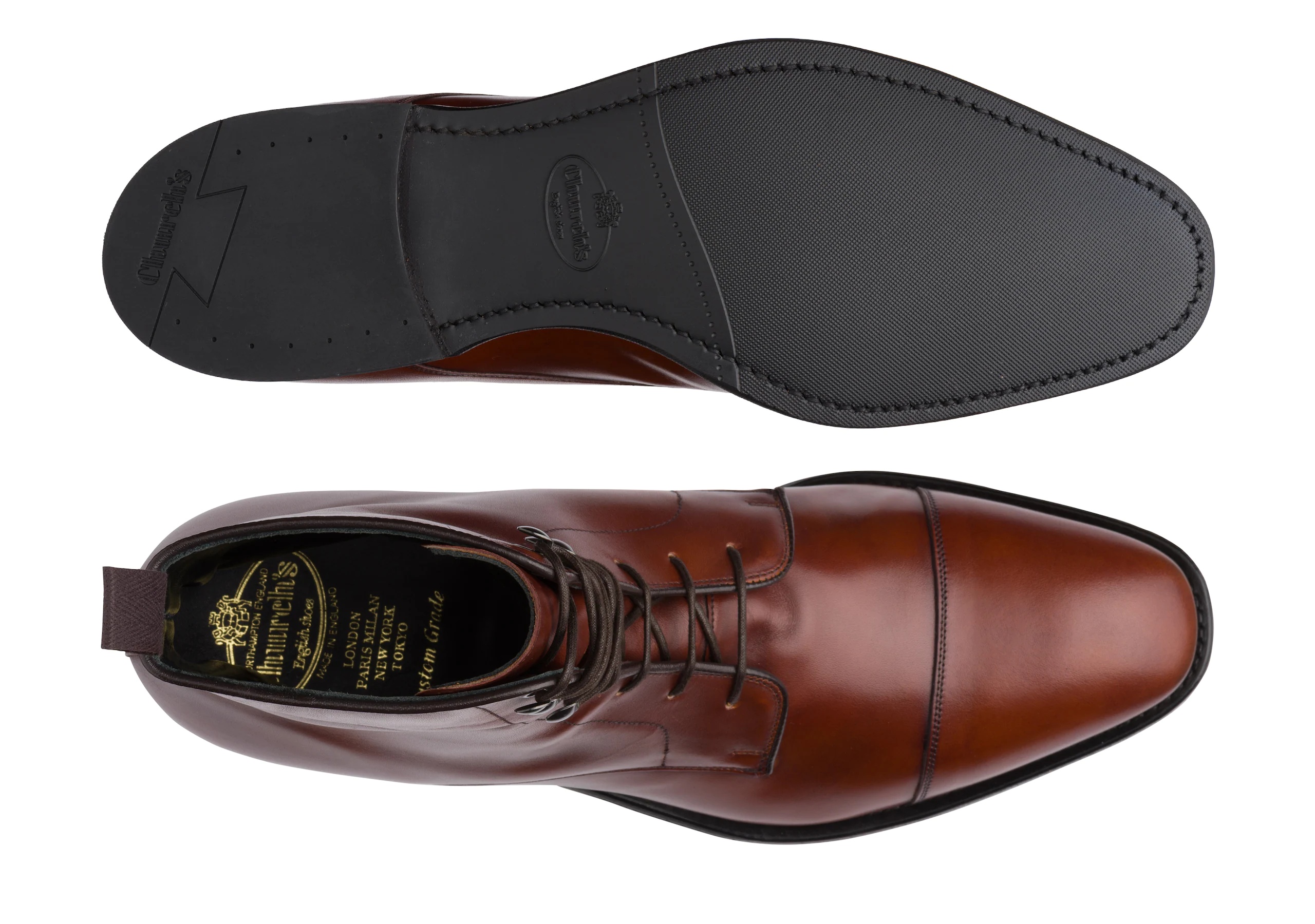 Easenhall
Calf Leather Lace-Up Derby Boot Brandy - 3