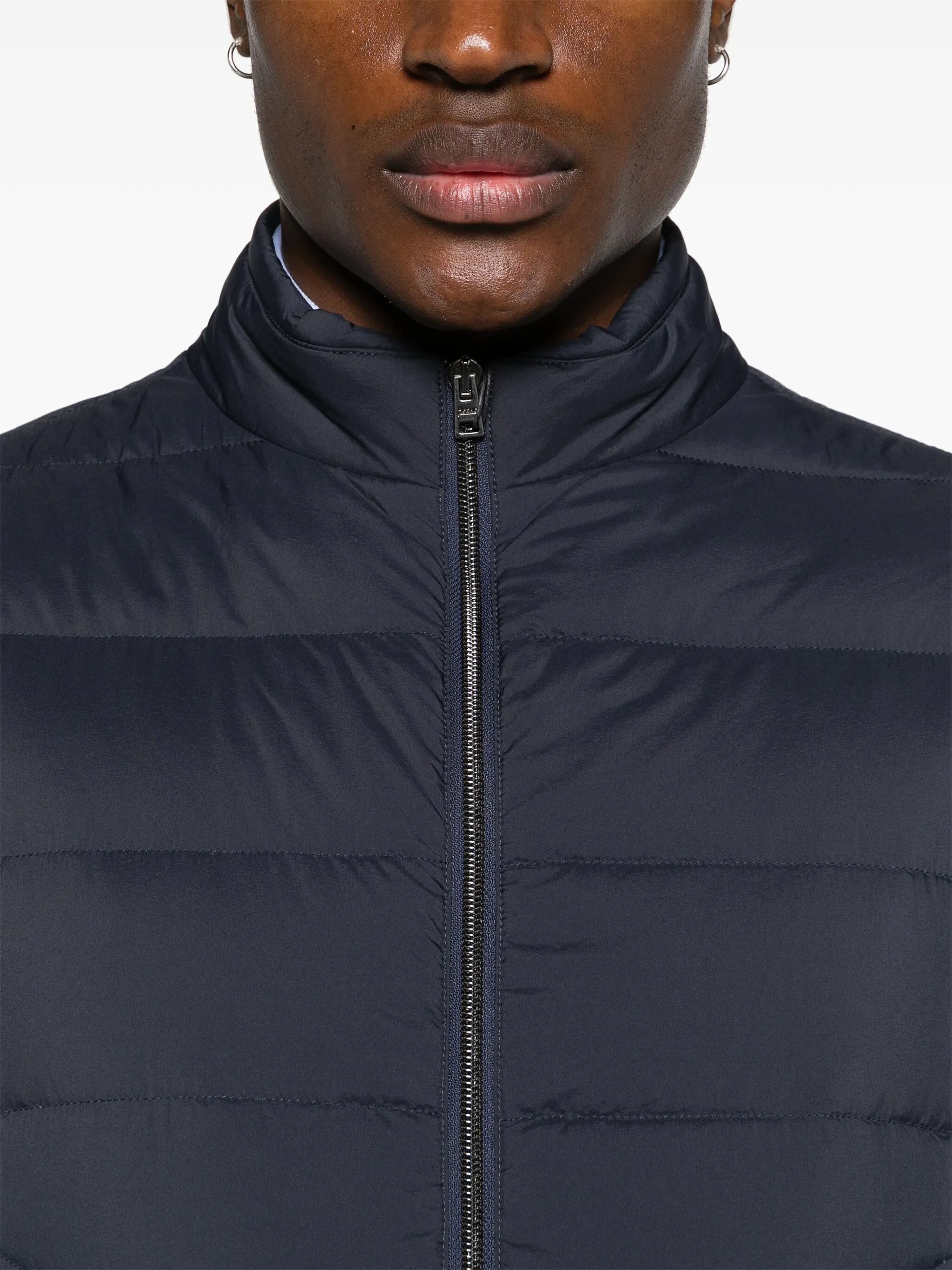 Herno Mock-neck Down Gilet - 4