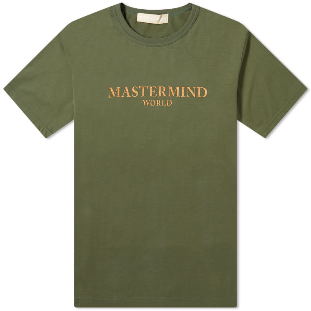 MASTERMIND WORLD Cork Logo Skull Tee - 1