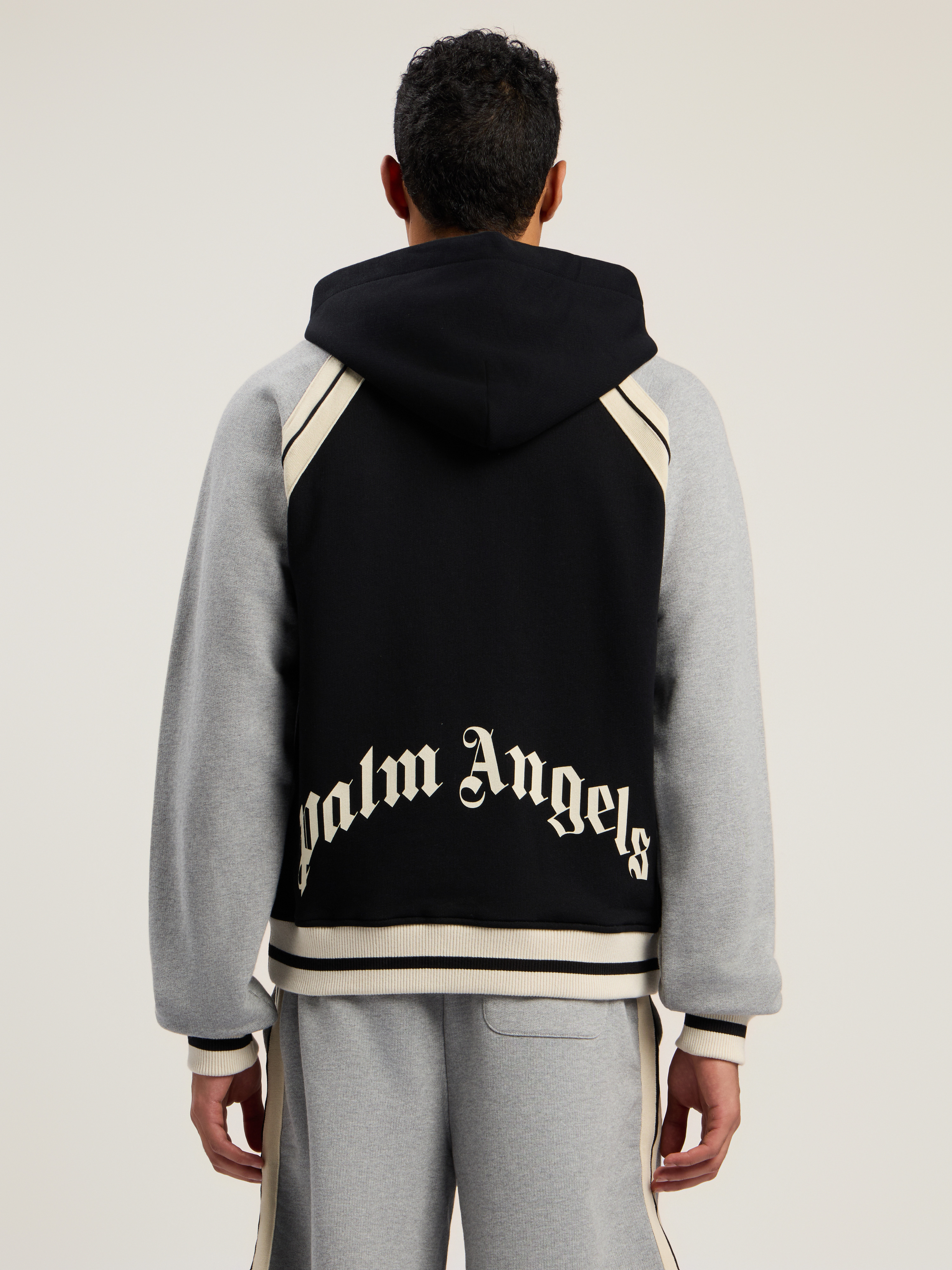 Curved Logo Track Varsity - 5