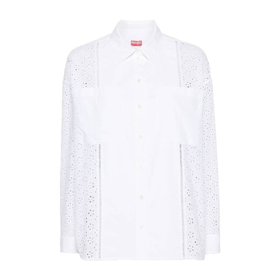 Kenzo Classic Collar Long Sleeve Shirt - 5
