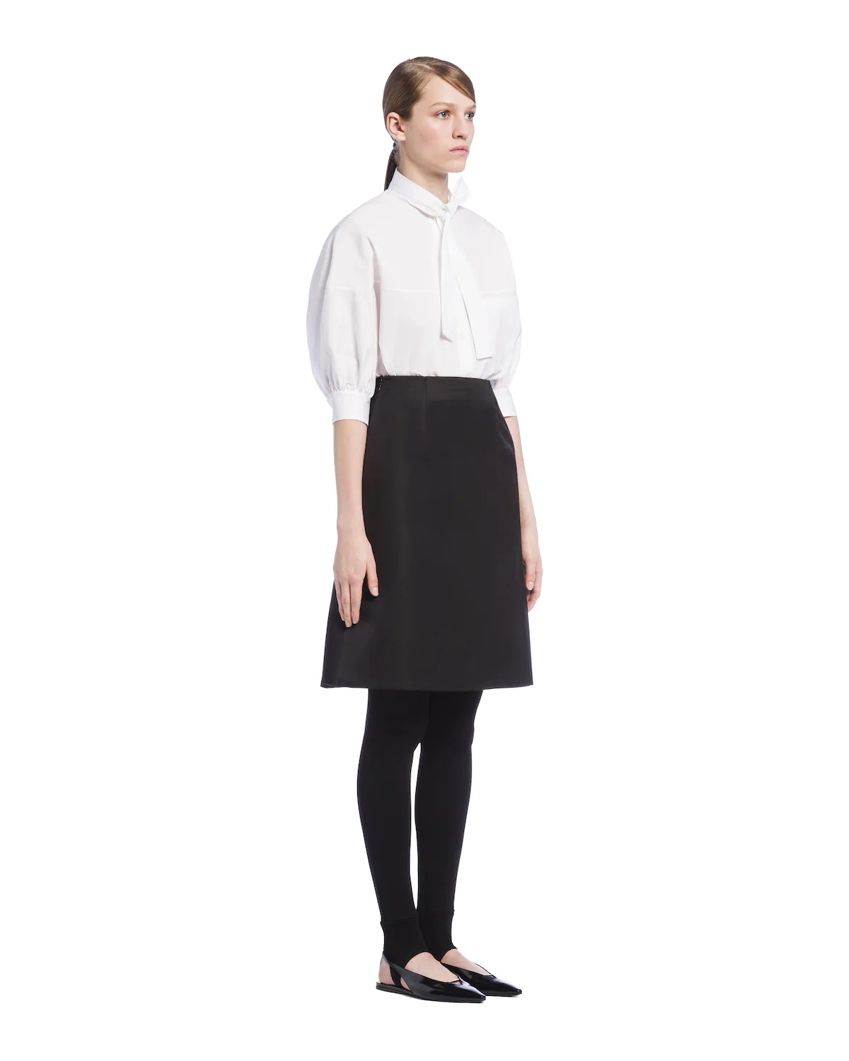 Re-Nylon Gabardine skirt - 3