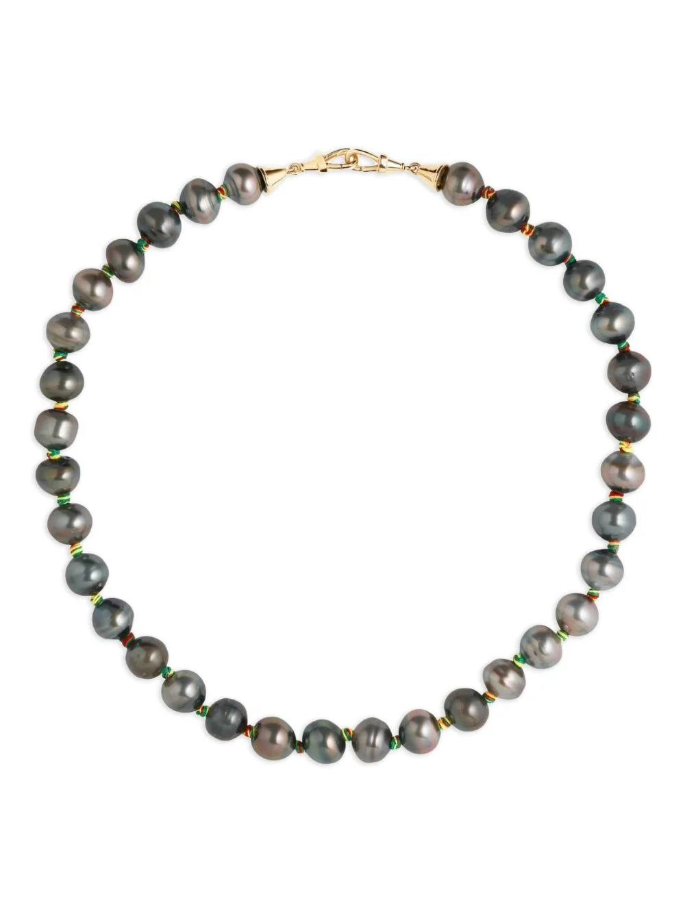 pearl mauli necklace - 1