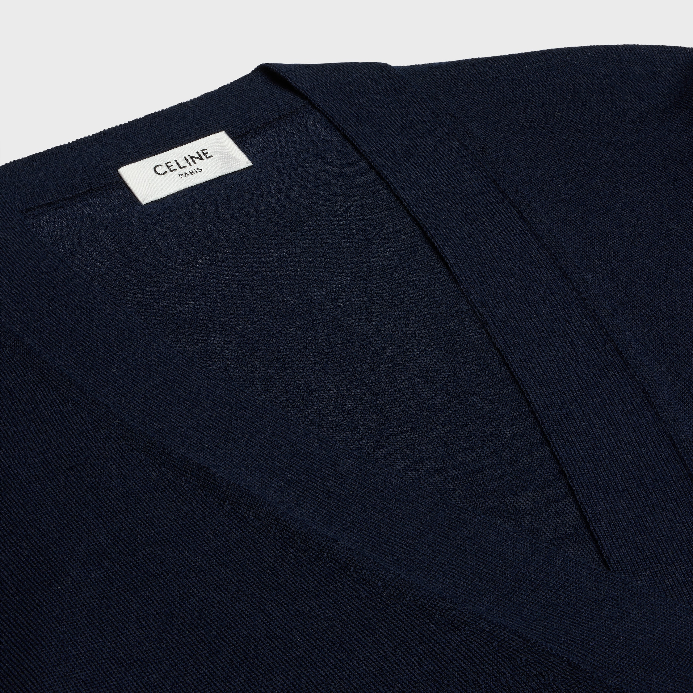 triomphe cardigan in fine wool - 3