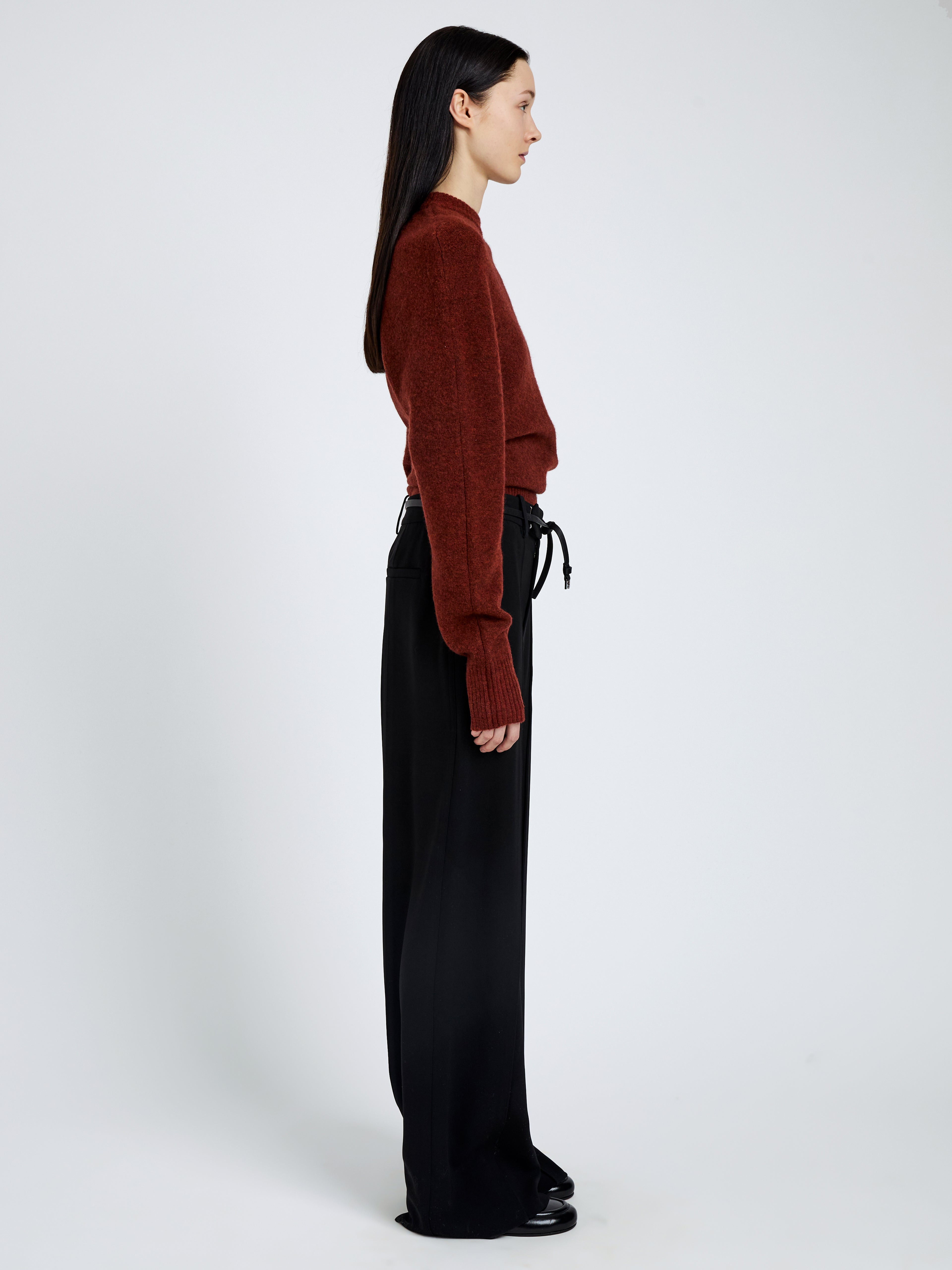 Abie Top in Clean Boiled Wool - 4