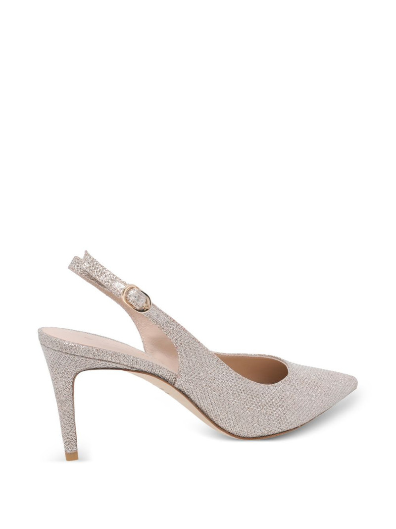 Stuart Power slingback pointed toe pumps 3