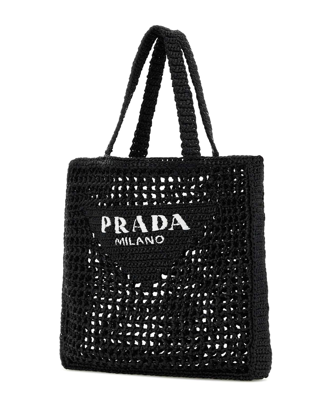 Pink Raffia Shopping Bag - 2