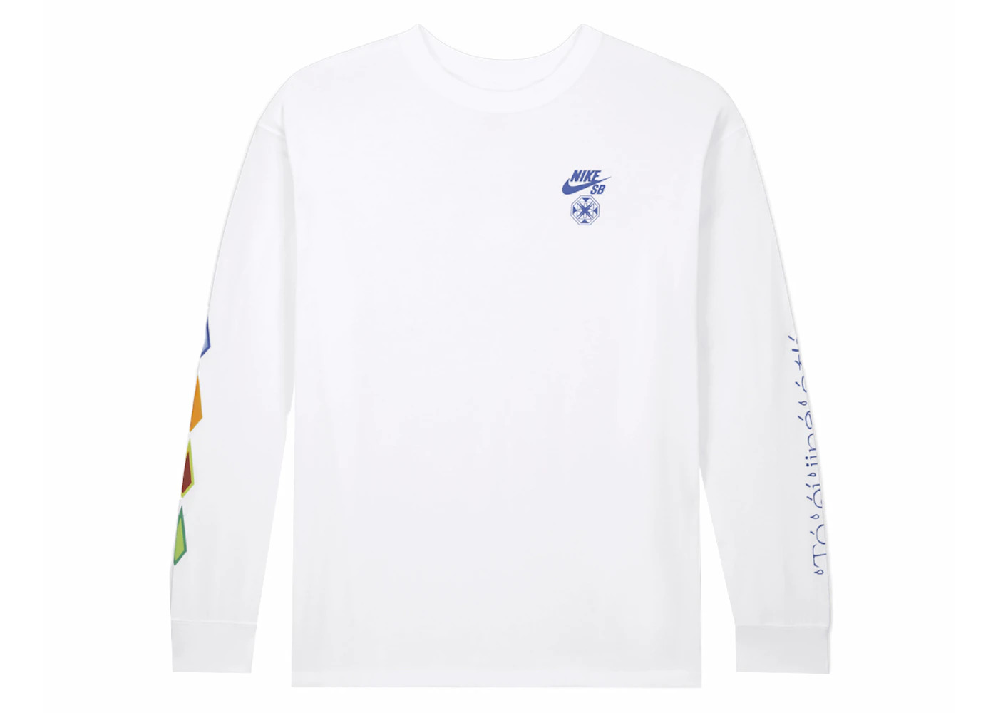 Nike SB x Di'Orr Greenwood L/S Max90 T-shirt White - 2