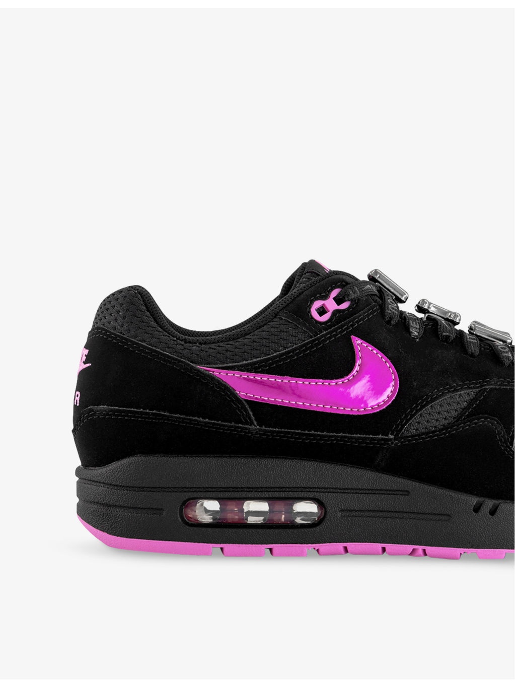 Air Max 1 Suede and Mesh Low-Top Trainers - 5