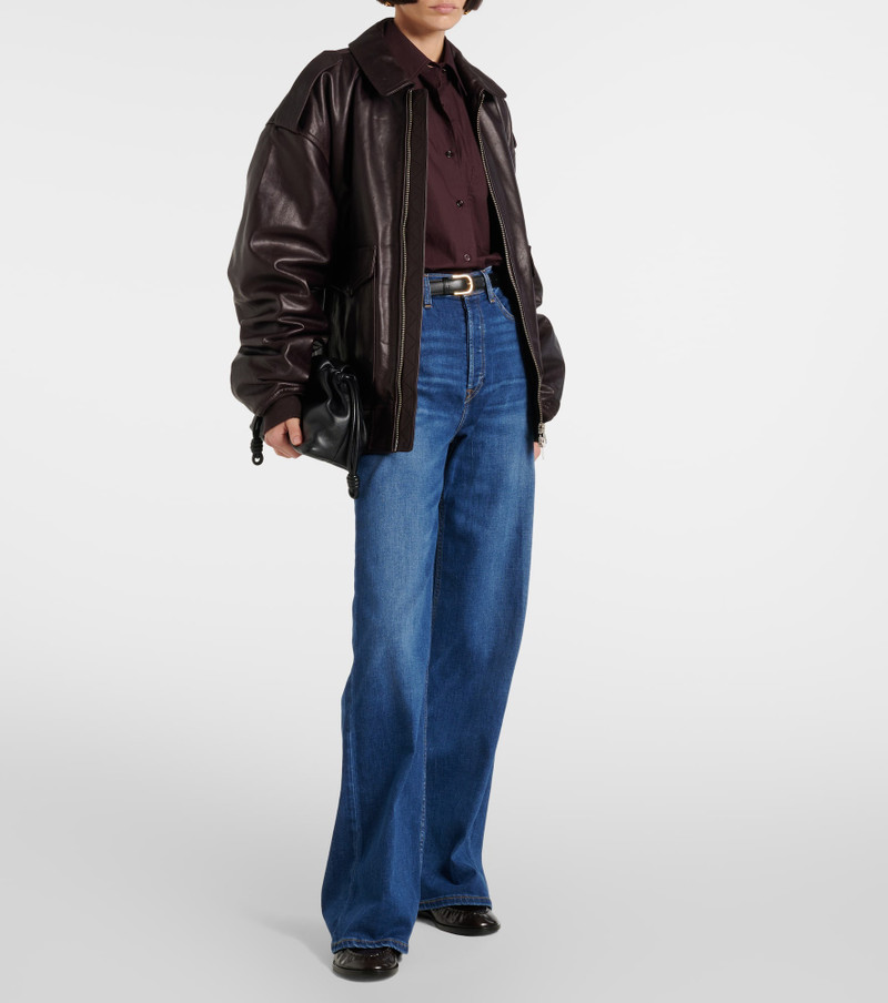 RE/DONE '70s high-rise wide-leg jeans outlook
