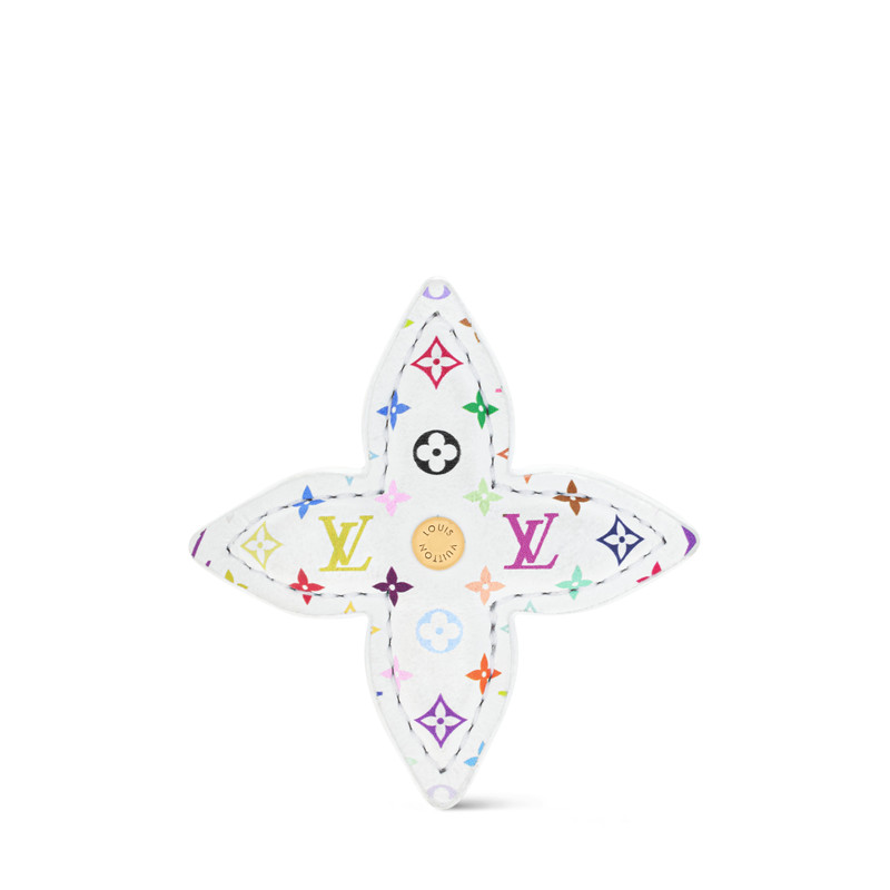 LV x TM Monogram Multicolor Flower Hair Clip 1