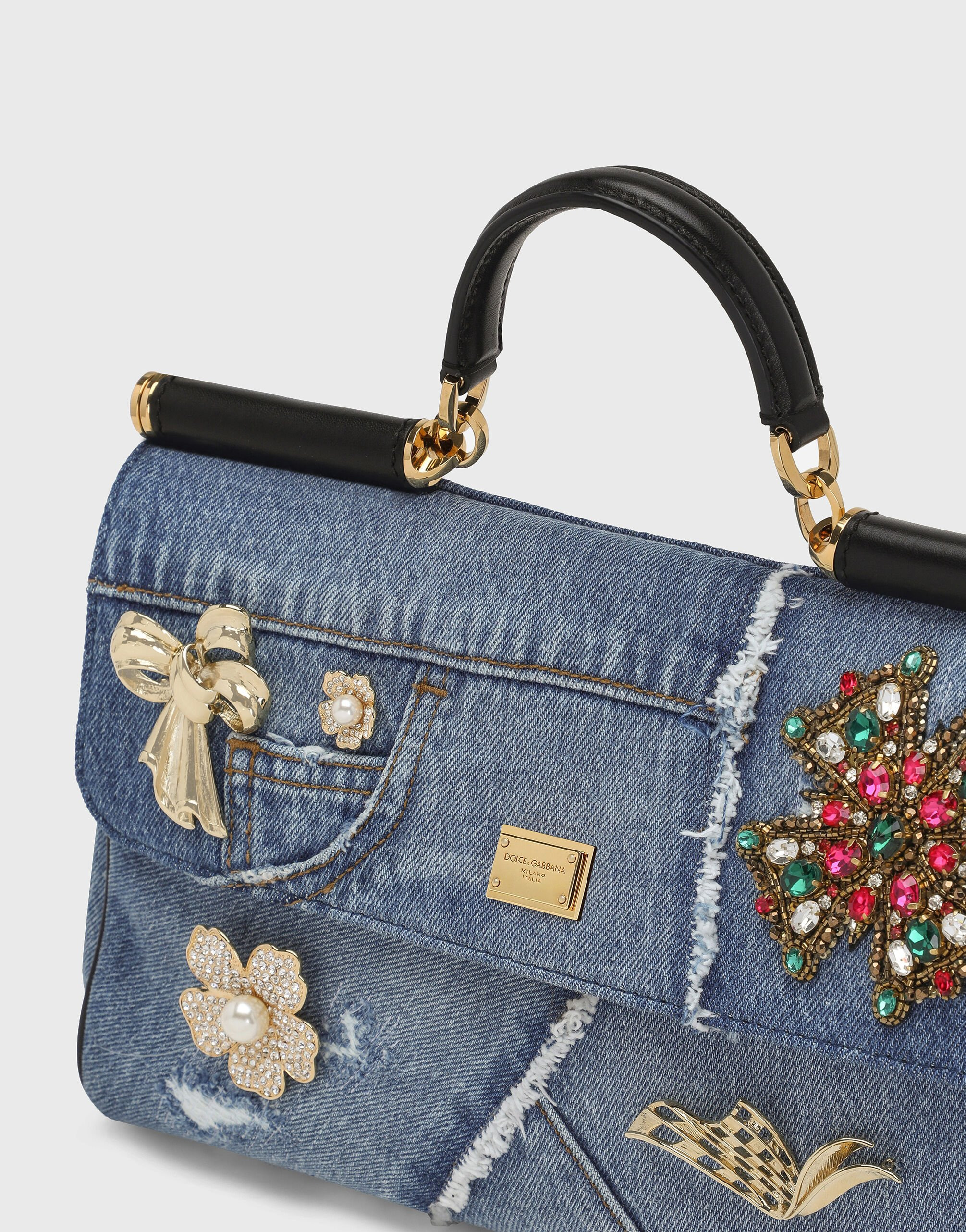 My Sicily denim handbag - 6