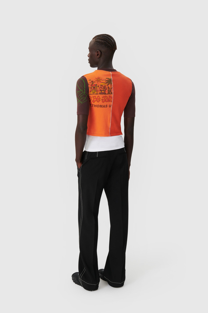 Regenerated Graphic T-Shirt Patchwork T-Shirt 10