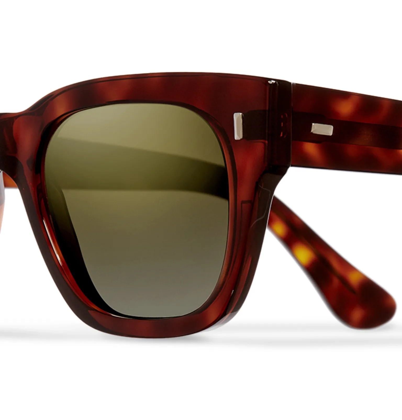 D-Frame Tortoiseshell Acetate Sunglasses - 2