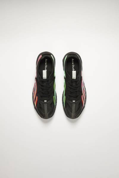 Acne Studios Trail trainers black outlook