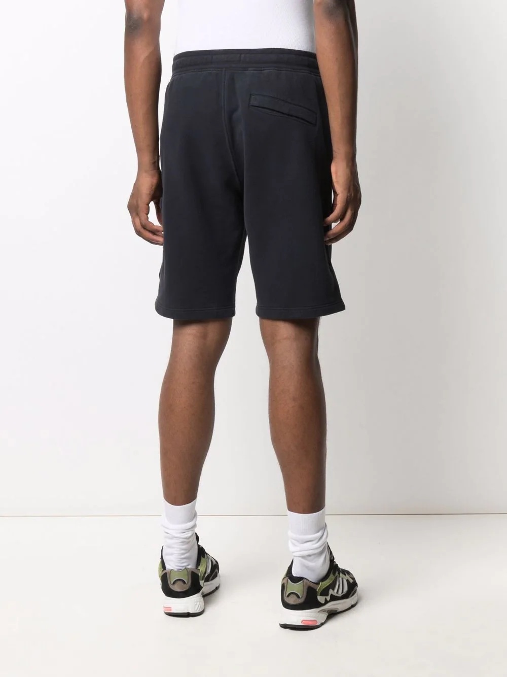 fleece track shorts - 4