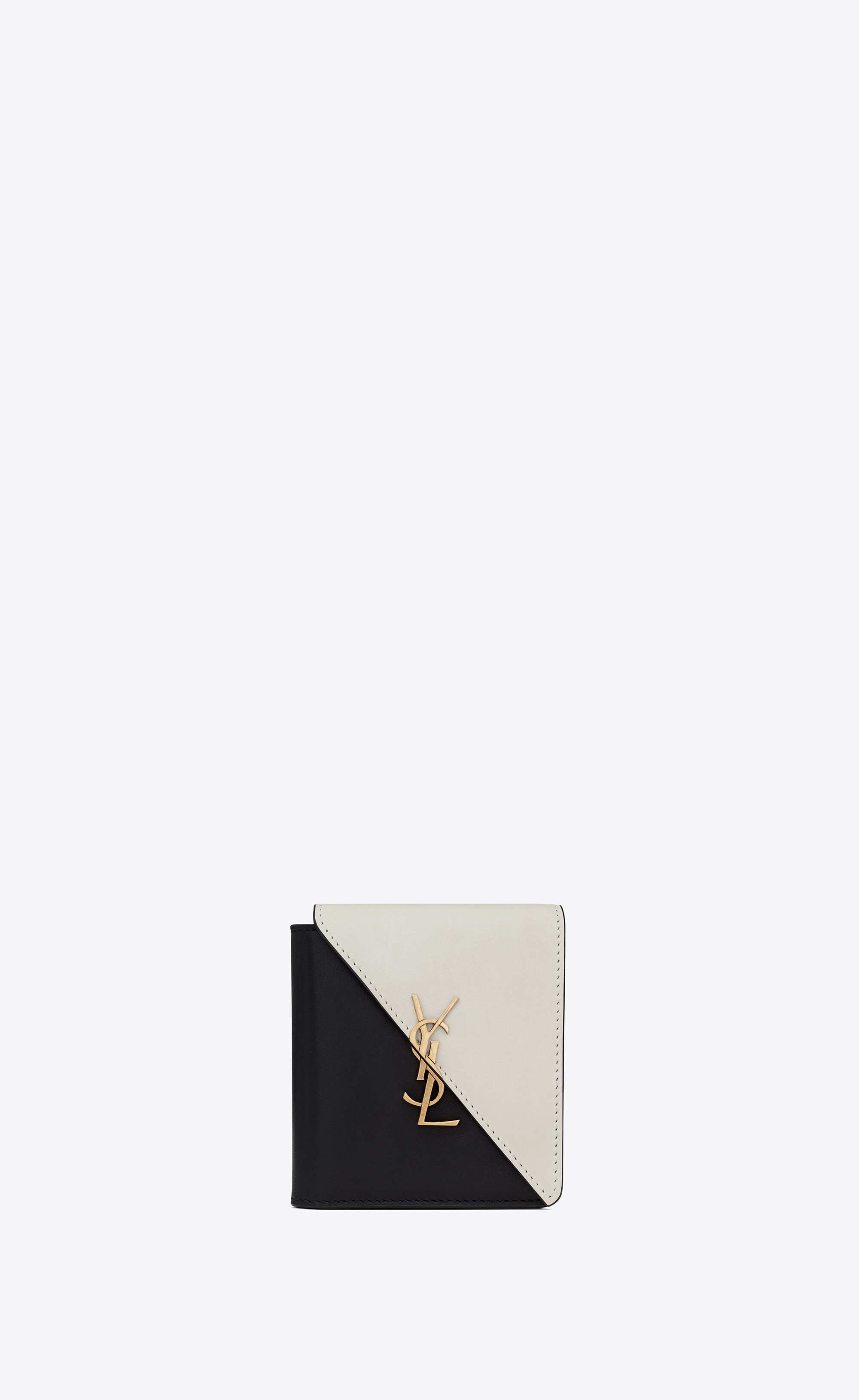 jamie folded wallet in leather - 1
