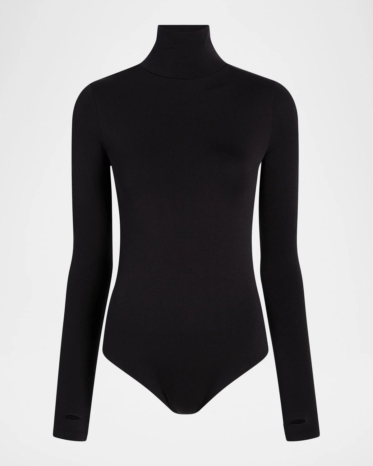 Prima Ballet Turtleneck Microfiber Bodysuit - 1