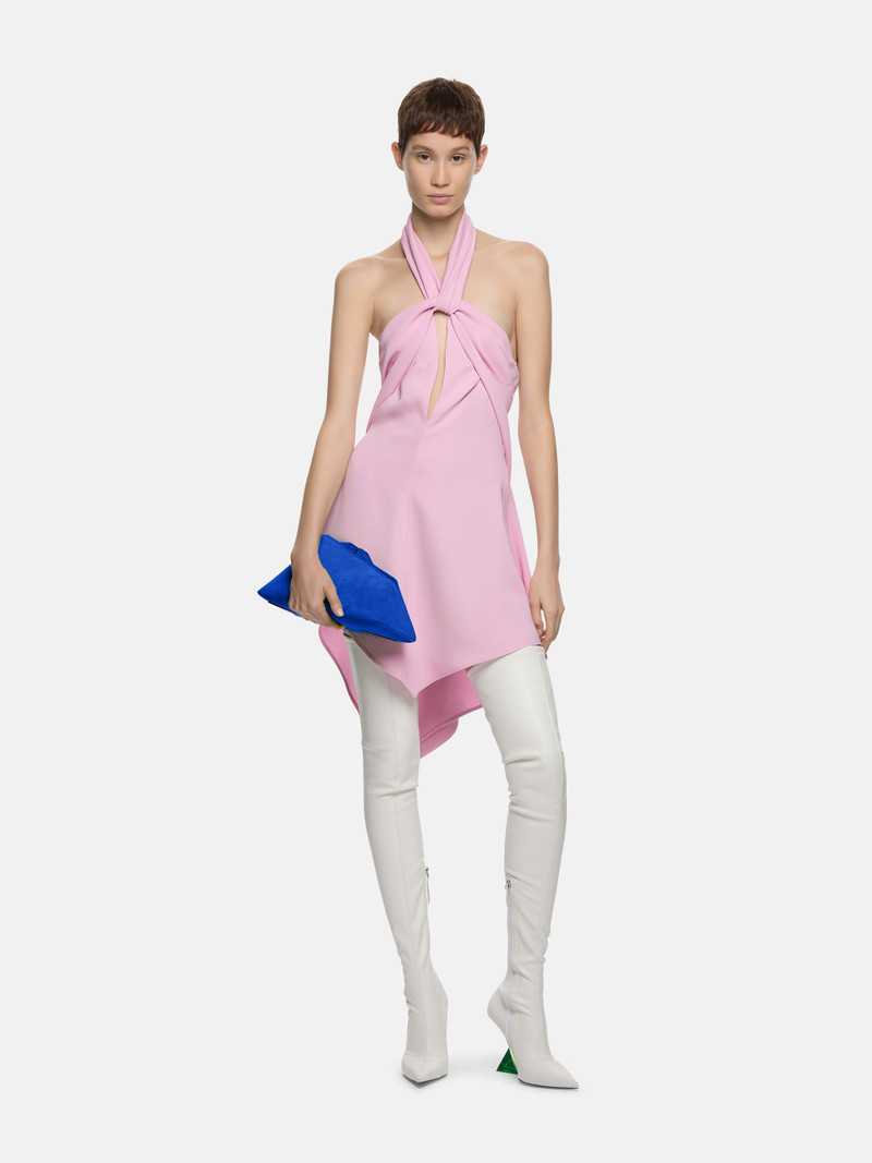 THE ATTICO ''8.30PM'' COBALT BLUE OVERSIZED CLUTCH outlook