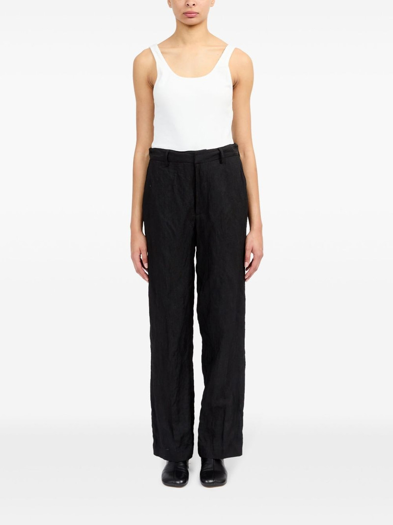 MM6 Maison Margiela single-stitch logo flared trousers outlook