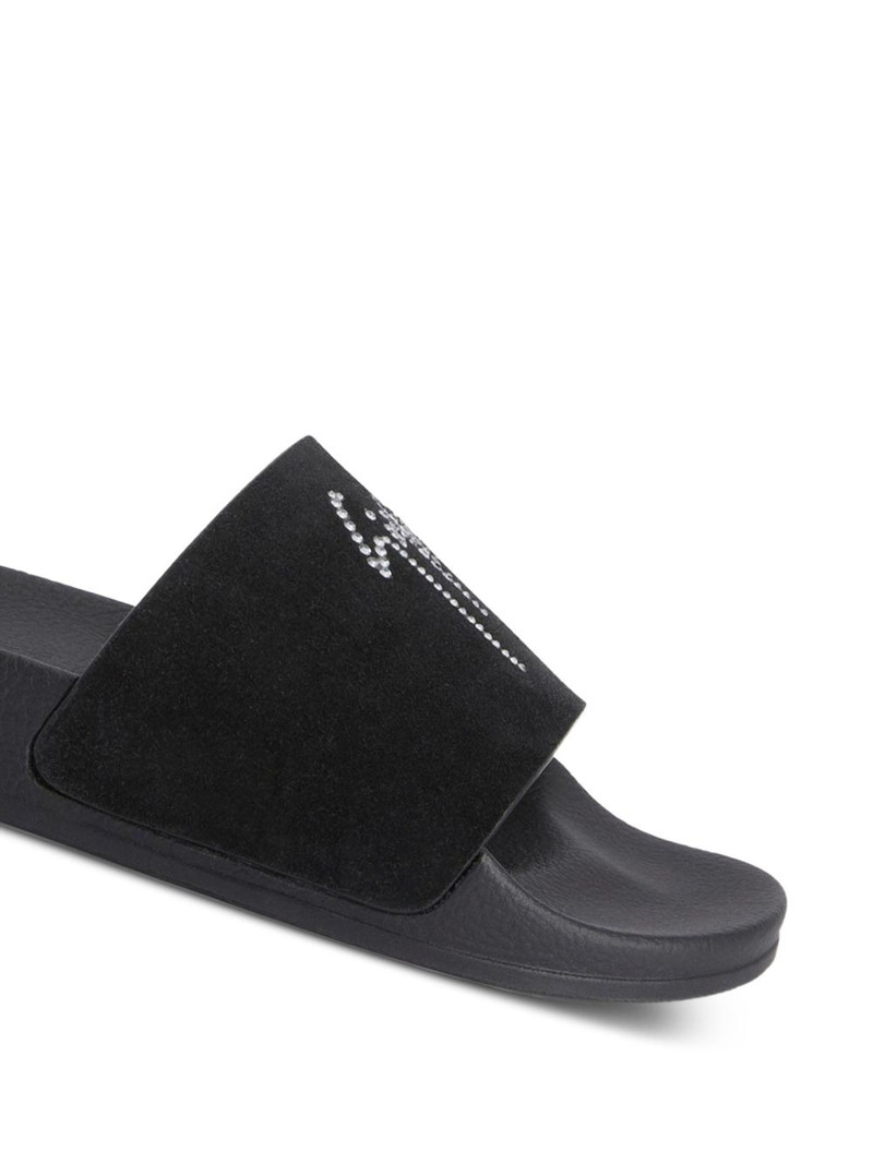 Brett crystal-embellished sandals 4