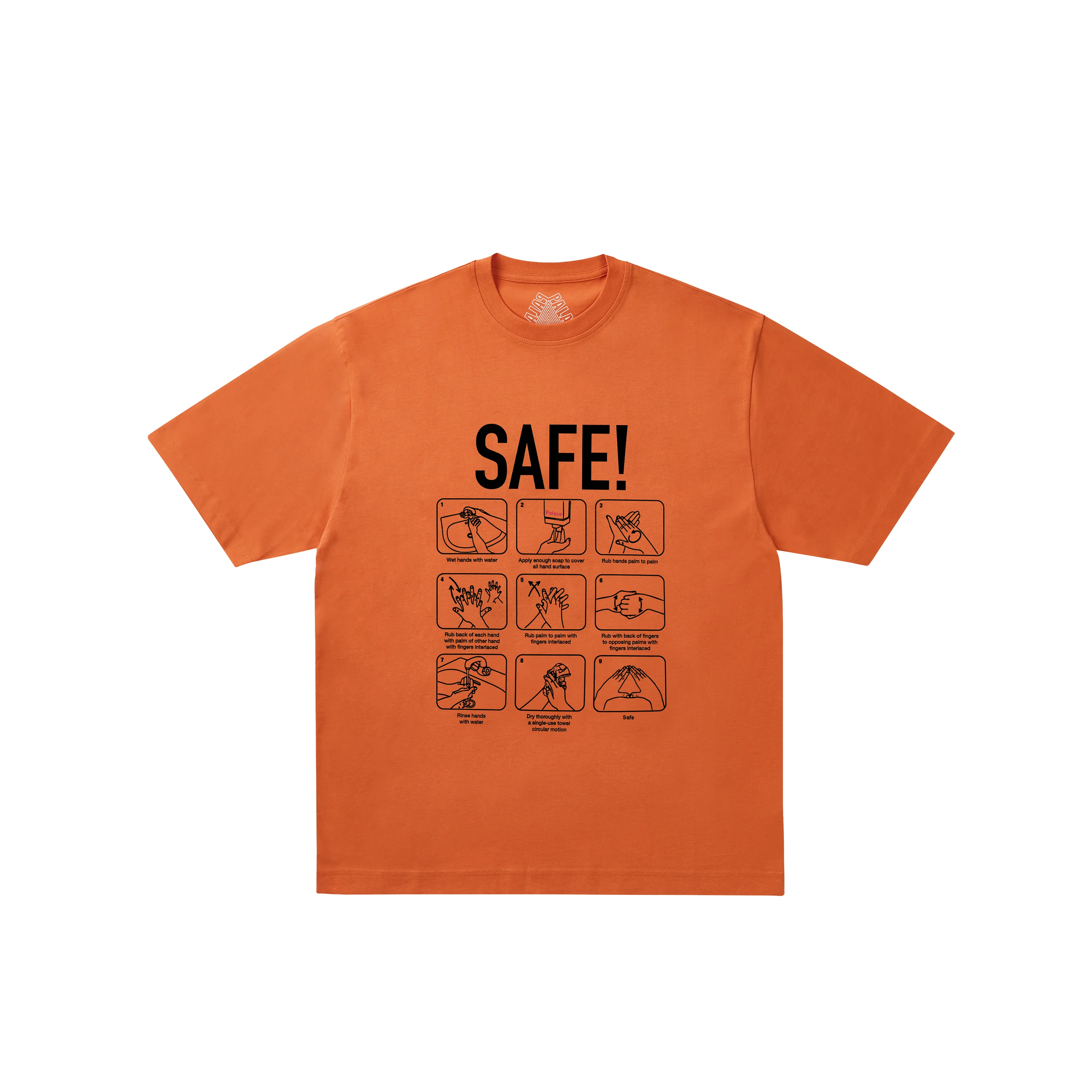 SAFE T-SHIRT POP ORANGE - 1
