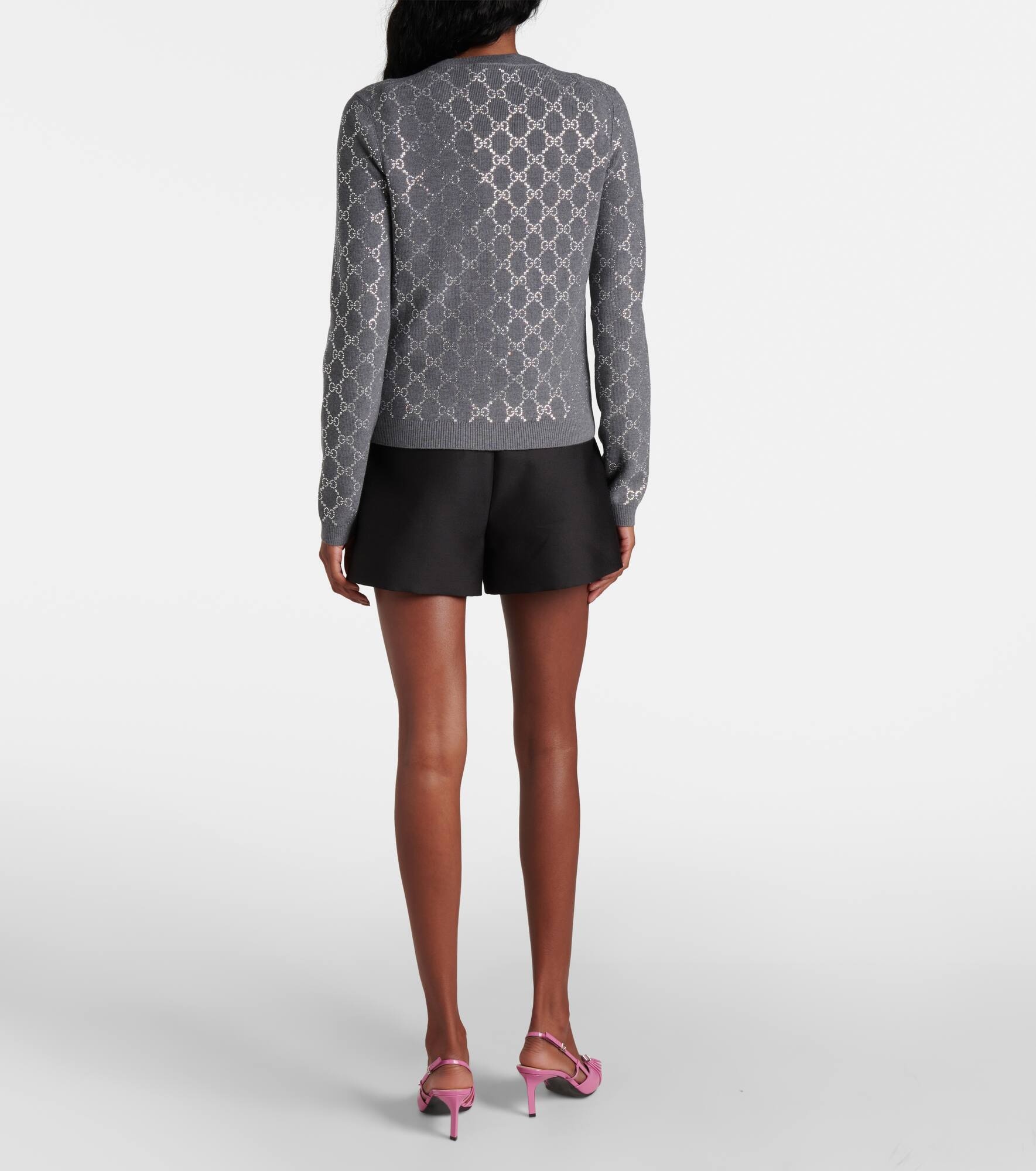 Embellished wool cardigan - 3