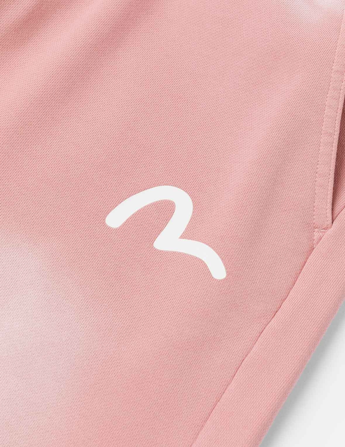 Logo Appliqué Embroidery Heavy Washed Fashion Fit Sweatshorts - 8