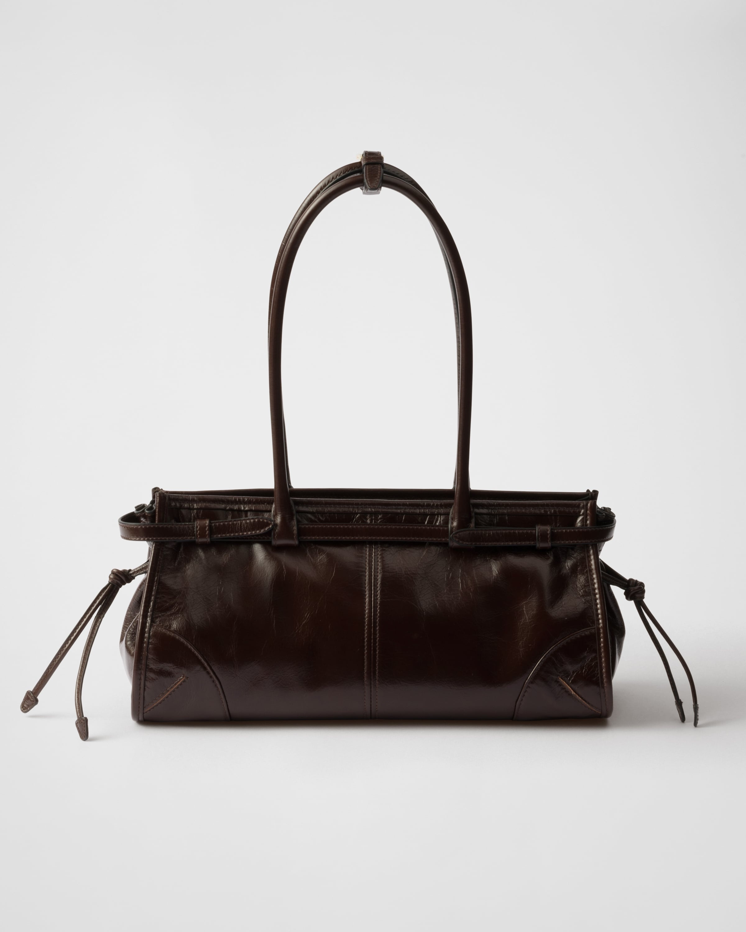 Medium leather handbag - 4