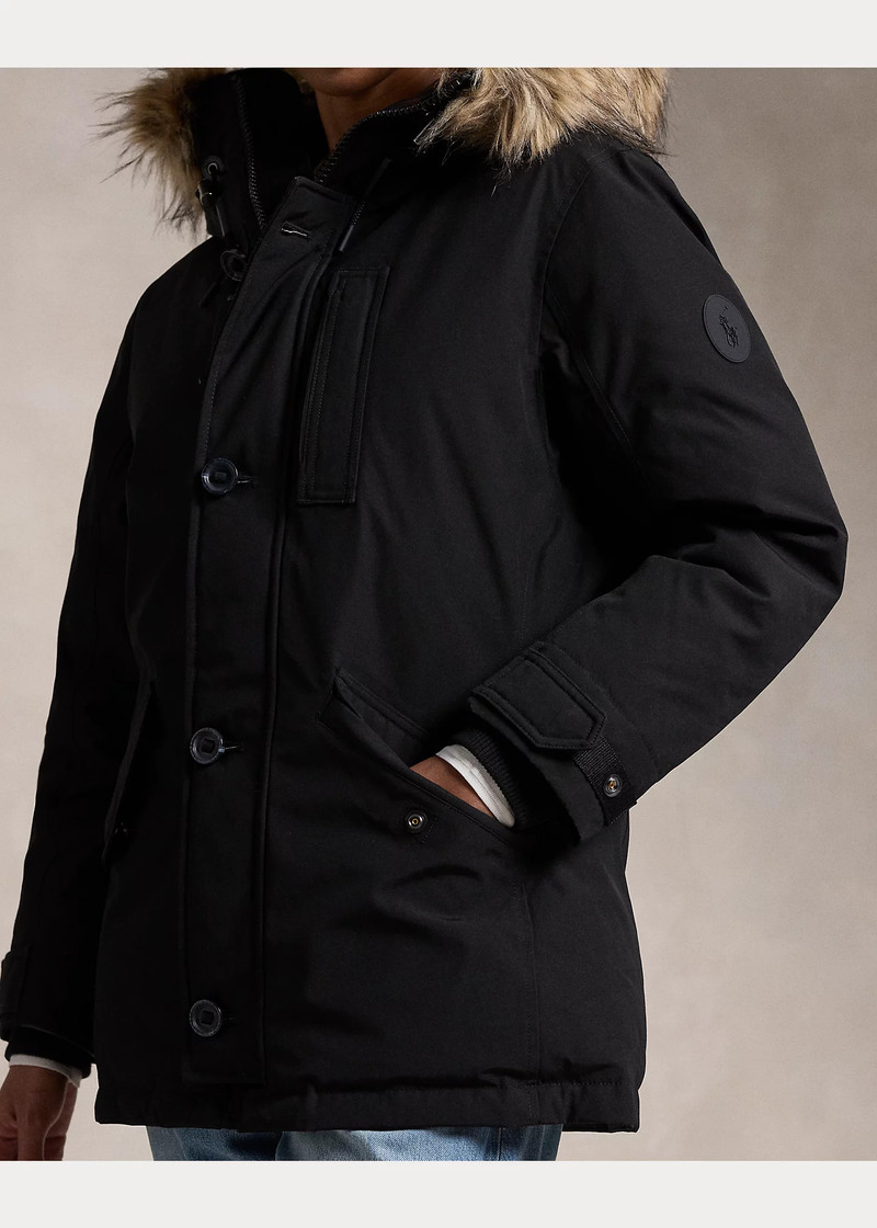 Faux-Fur-Trim Down Parka 5