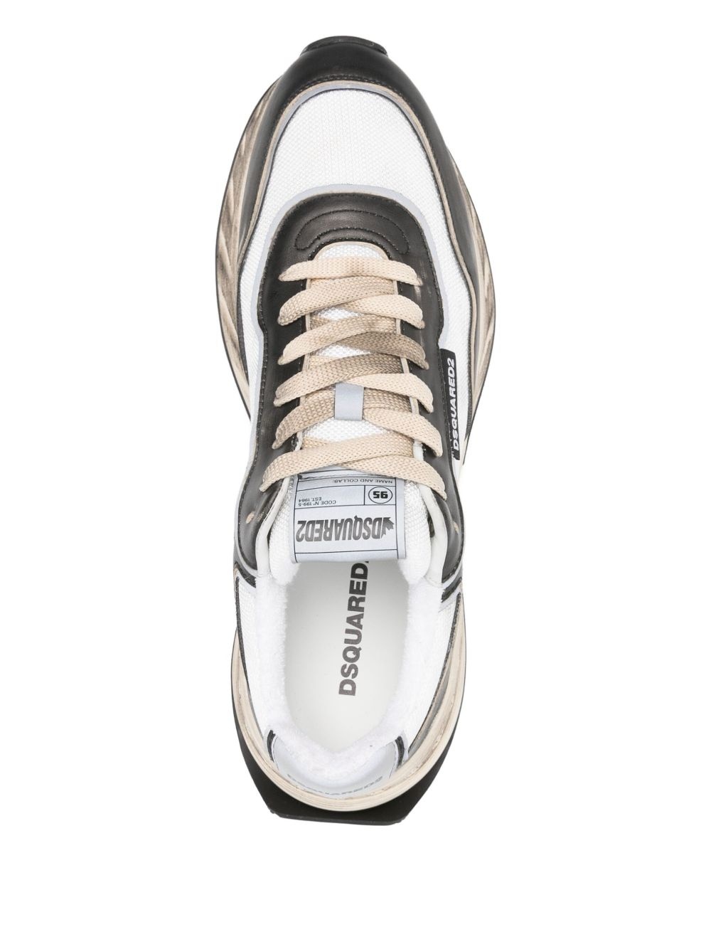 Sprinter logo-plaque sneakers - 4