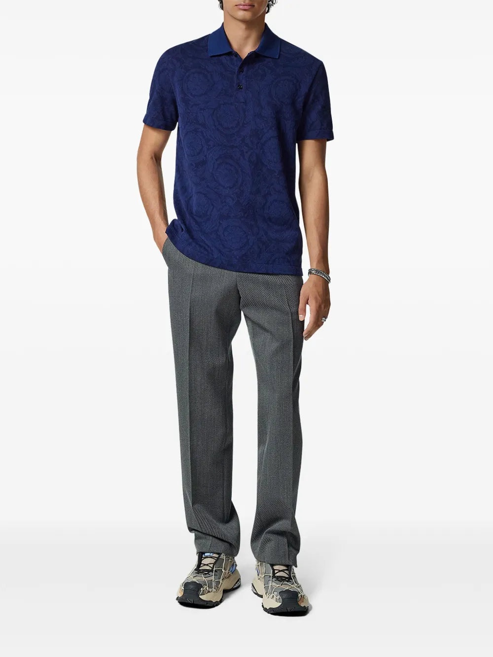 Versace Men Polo Barocco - 2