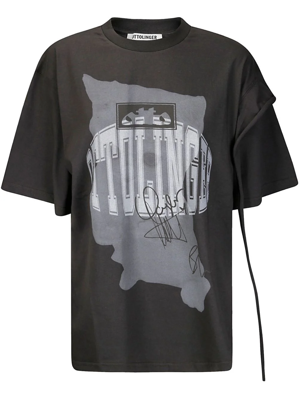 deconstructed T-Shirt - 1