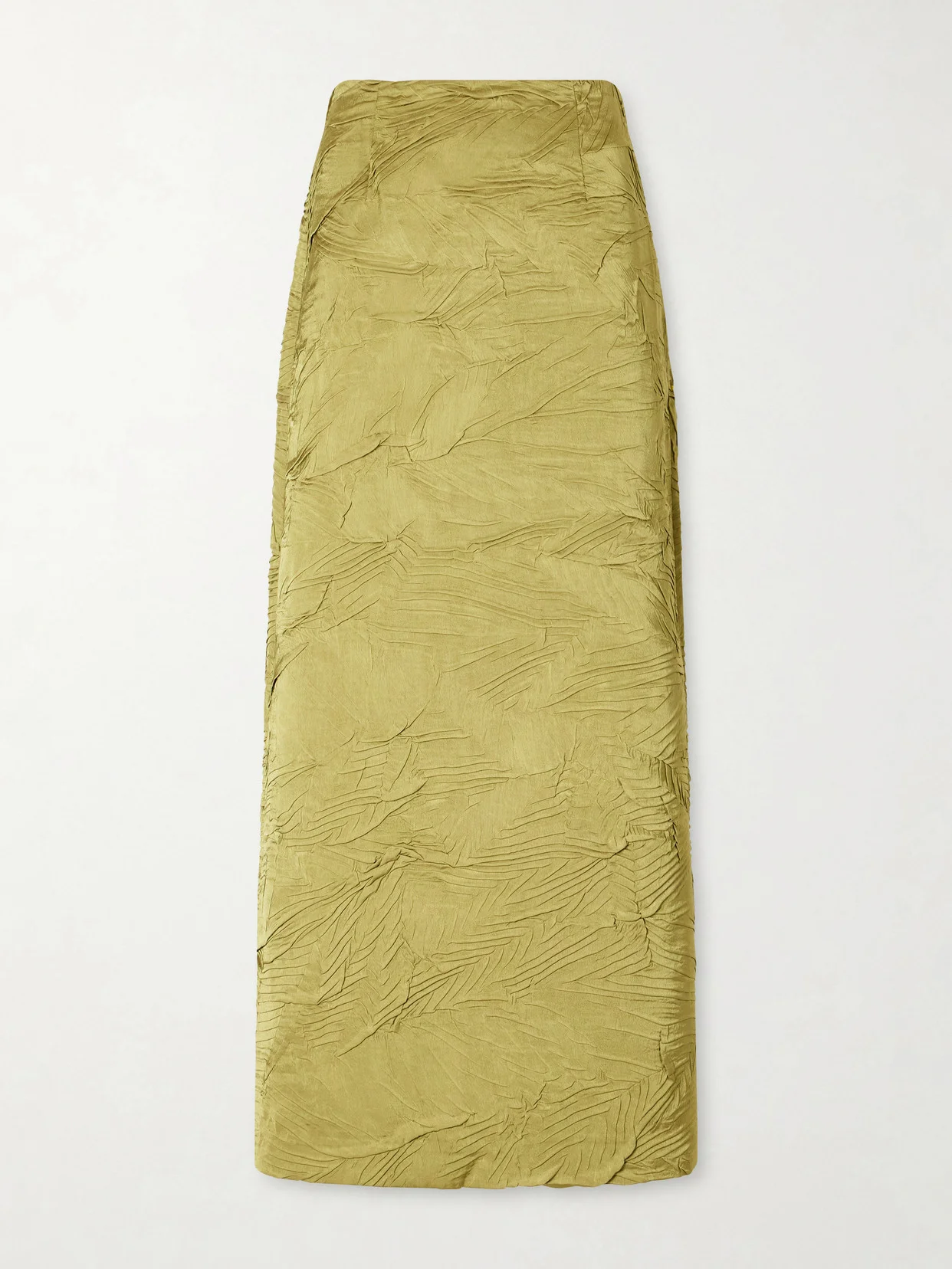 Inez Satin Midi Skirt - 1