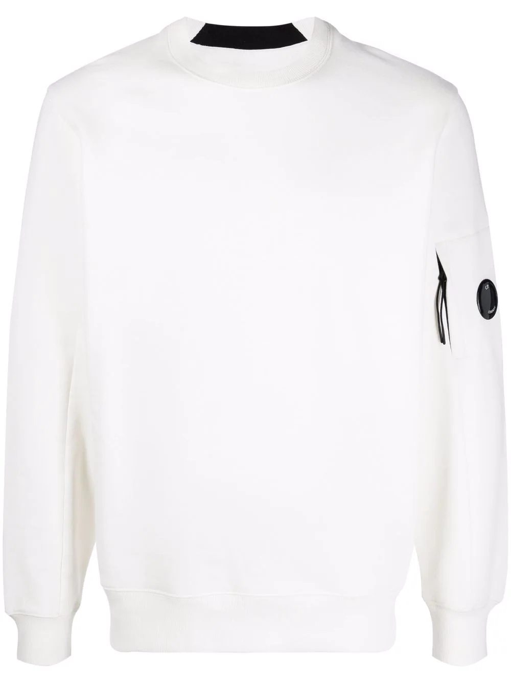 Lens-detail crewneck sweatshirt - 1