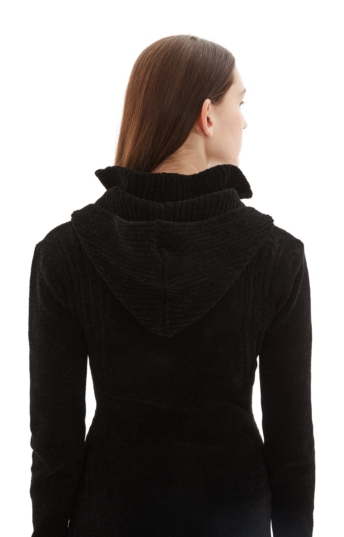 KNIT CARDIGAN (BLACK) - 5
