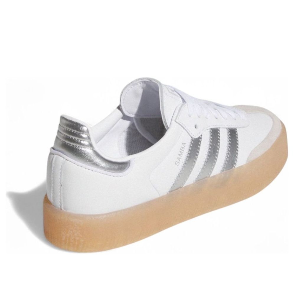 (WMNS) adidas Sambae 'White Silver Gum' JQ8412 - 3