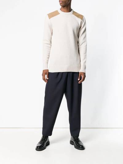 Marni loose fit darted trousers outlook